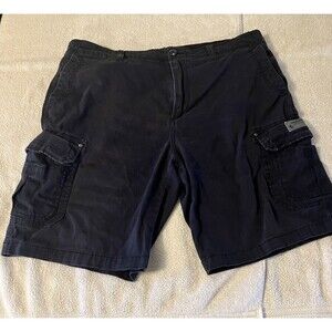 Union Bay Cargo Shorts Mens Size 38 Navy Blue Outdoors Hiking Camping